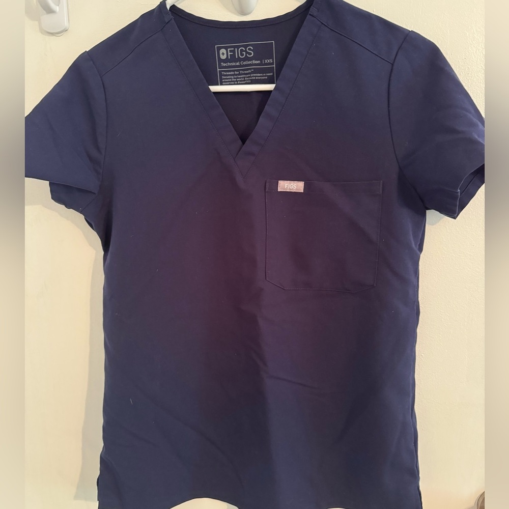 Figs Scrubs Top